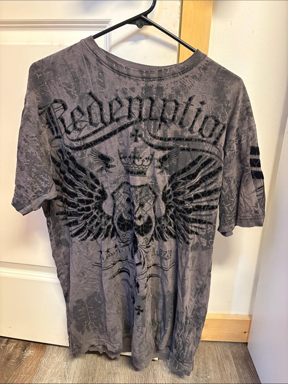 Men's Redemption Graphic Tee - Gray
